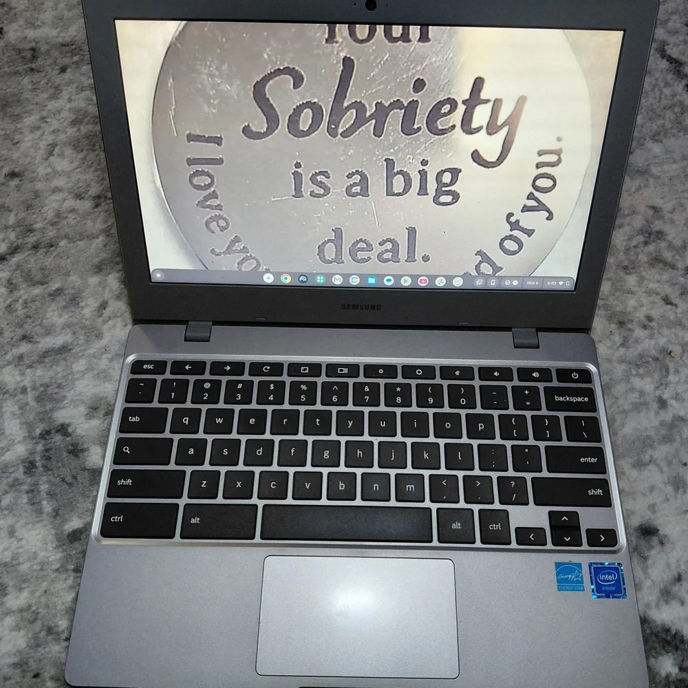 Samsung Laptop - Black and Silver